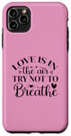 iPhone 11 Pro Max Love Valentine's Day In The Air Funny Valentine's Day Case