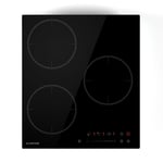 Klarstein Induction Hob 3-Zone Built-In Cooker 6600W Boosters Slider Touch