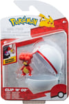 Pokemon - Clip N Go - Pokemon - Clip 'n' Go Magby  Premier Ball  /To - T1398z