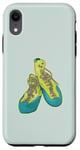 iPhone XR Old rock climbing shoes illustration climbing gear Case