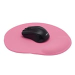 Tapis Souris Gel Panache Noir/Rose/Bleu