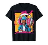 DJ, Hip Hop, Giant, Headphones, 80s, 90s, Rap, Music, T-Shirt