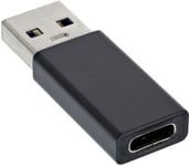 Adaptateur InLine USB 3.2 Gen.1, USB-A mâle vers USB Type-C femelle