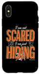 Coque pour iPhone X/XS Disney et Pixar's Up Dug Not SCARED Just HIDING Halloween