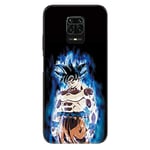 Cokitec Case for Xiaomi Redmi Note 9S / 9 Pro Manga Dragon Ball Sangoku Black