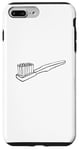 Coque pour iPhone 7 Plus/8 Plus Contour de brosse à dents