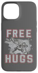 Coque pour iPhone 15 Wrestling Free Hugs Funny Saying Wrestler Sport Hommes Femmes