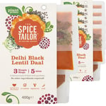 The Spice Tailor - Lentil Daal Cooking Sauce Meal Kit, Delhi Black Lentil Daal, Pack of 5, Vegetarian