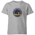 T-Shirt Enfant NASA JM Patch - Gris - 11-12 ans