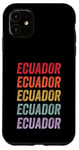 Coque pour iPhone 11 Equateur