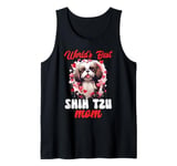 Shih Tzu Dog Breed Pet World's Best Shih Tzu Mom Tank Top