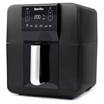 Breville Halo Air Fryer | Digital Large Air Fryer Oven | 5.5 L | Fry, Bake, Roast & Grill | 1700 W | Energy Efficient | Black [VDF126]