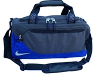 New Vintage NIKE TEAM TRAINING II Sm Sports HOLDALL DUFFEL Bag BA2244 Dark Grey