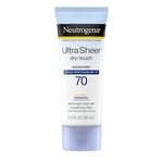 Neutrogena Ultra Sheer Broad Spectrum Sunscreen SPF 70, 3 Ounce,Neutrogena Ultr