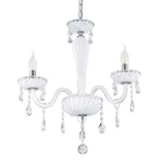 EGLO 39112 CARPENTO Chandelier in White