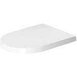 Duravit ME by Starck - Abattant WC Compact, blanc / blanc mat 0020112600