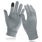 Unigear Gants Doublure Chauffants, sous Gants à Écran Tactile Gants de Cyclisme Gants de Course à Pied Coupe-Vent Respirant Antidérapant Idéal pour Vélo Exercice Sport Running Ski Snowboard Moto