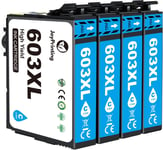 XP-4150 XP-4155 XP2150 XP3150 XP2155 WF-2840DWF Cartouches d'encre compatibles pour Epson 603 XL Cartouches d'encre pour Epson XP4150 XP-3150 XP-2150 XP-2155 XP3155 XP2100 XP3100 XP440DWF(Q1584)