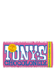 Tony's Chocolonely White Chocolate Raspberry Popping Candy Bar, 180g