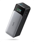 Anker Power Bank, 24,000mAh 3-Port Portable Charger with 140W Output, 737 (PowerCore 24K), Smart Digital Display, Compatible with iPhone 15/14/13 Series, Samsung, Dell, AirPods, and More