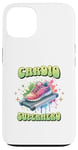 Coque pour iPhone 13 Chaussure de course mignonne de super-héros de tapis roulant