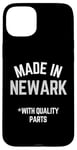 Coque pour iPhone 15 Plus Made In Newark - Slogan amusant Born In Newark