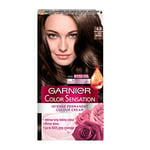 Garnier Color Sensation Brown Hair Dye Permanent 4.0 Deep Brown