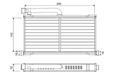 Varmeapparat register VALEO 811570