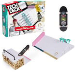 Tech Deck - Finger Skate - Park X-Connect Shane O'Neill - Produit Officiel sous Licence Jeux Olympiques Paris 2024 - Skatepark Modulable - Mini Skate Doigt - Jouet Enfant - Jeu Enfant 6 Ans et +