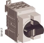 Huvudbrytare OT40M3 för elcentral