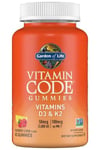 Garden of Life - Vitamin Code Gummies Vitamins D3 & K2