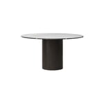 Vipp494 Cabin Round Table, Pietra Grey/dark Oak