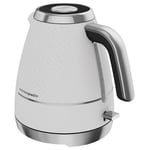 Beko Off White & Chrome Cosmopolis Dome Kettle