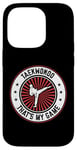 Coque pour iPhone 14 Pro Le taekwondo, c'est mon jeu - Taekwondo Fighter