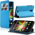 Housse Etui S-View Pour Wiko Bloom + Film