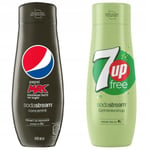 Sodastream Pepsi Max och 7UP Zero Siraps