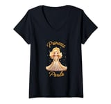 Little Blonde Princess, Paula's Enganted World V-Neck T-Shirt