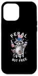 Coque pour iPhone 14 Pro Max Élection drôle 2024 FERAL BUT FREE Humour politique