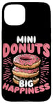 Coque pour iPhone 15 Plus Mini beignets, Big Happiness Mini Donuts