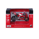 Véhicule Maisto 1/18 Moto GP Racing Ducati Lenovo 2022 #63 Bagnaia