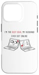 iPhone 16 Pro Laptops in Love: Online Couples Valentine Soulmates Women's Case