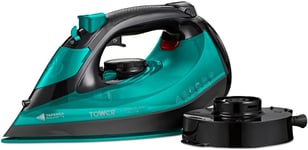 Tower T22022TL Ceraglide 360° Cord/Cordless Steam Iron with Rapid Heat-Up... 