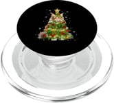 Cat Maine Coon Sapin de Noël pour les amoureux des chats PopSockets PopGrip pour MagSafe