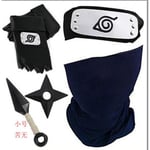 Anime Naruto Huvudband Set Kakashi Mask