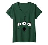 Disney Pixar Toy Story Aliens Face C1 T-Shirt avec Col en V