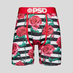 PSD Striped Roses Mix Floral Boxers Briefs Mens Athletic Underwear 321180054