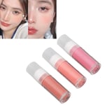 3pcs Liquid Blush 3g Single Color Soft Face Cream Liquid Blusher For Women BGS