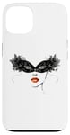 Coque pour iPhone 13 Masque vénitien, joli visage, femme, Venise, Italie