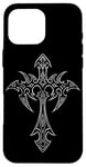 iPhone 16 Pro Max Gothic Cross Grunge Aesthetic Y2k Mall Goth Case