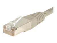 Exertis - Koblingskabel - Rj-45 (Hann) Til Rj-45 (Hann) - 20 M - Sftp, Pimf - Cat 6 - Formstøpt - Grå